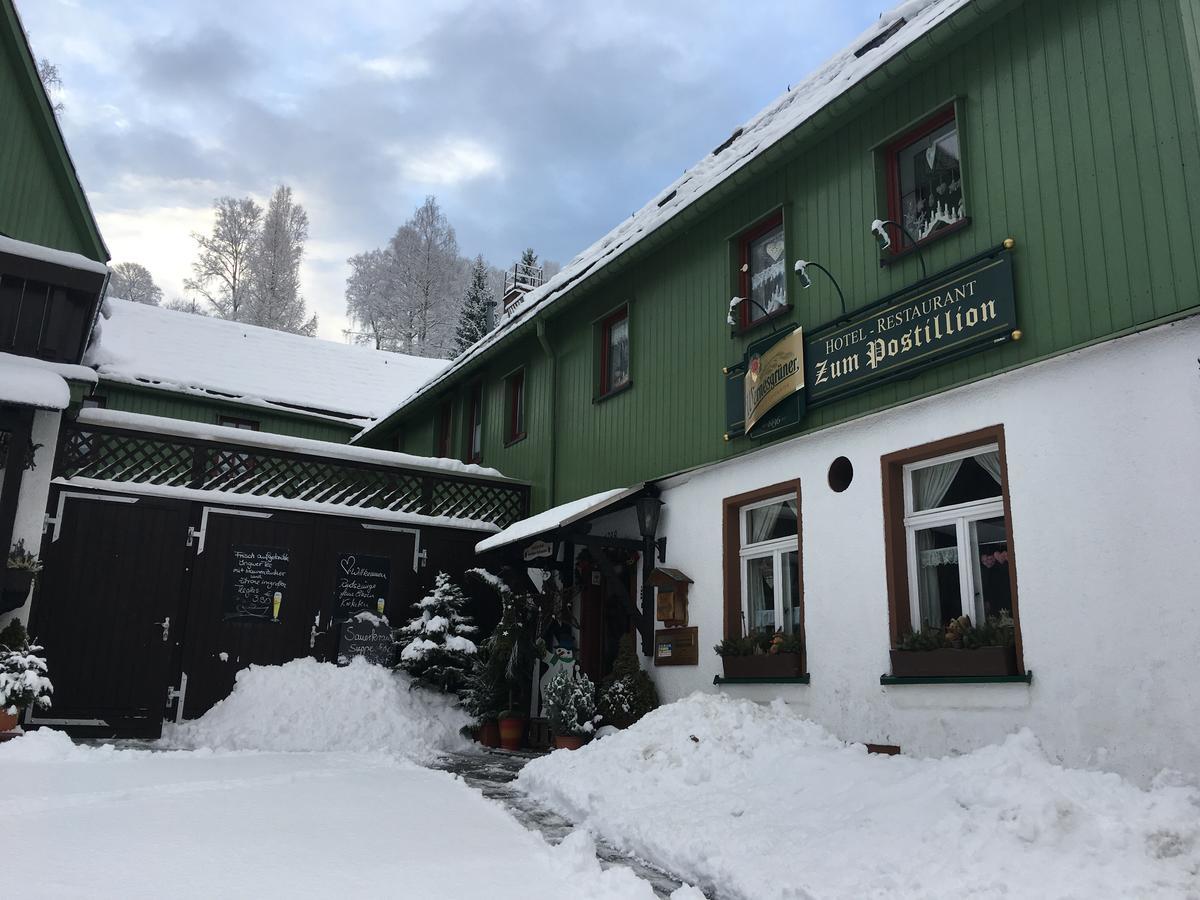 Fruhstucks Pension Zum Postillion Klingenthal Exterior photo